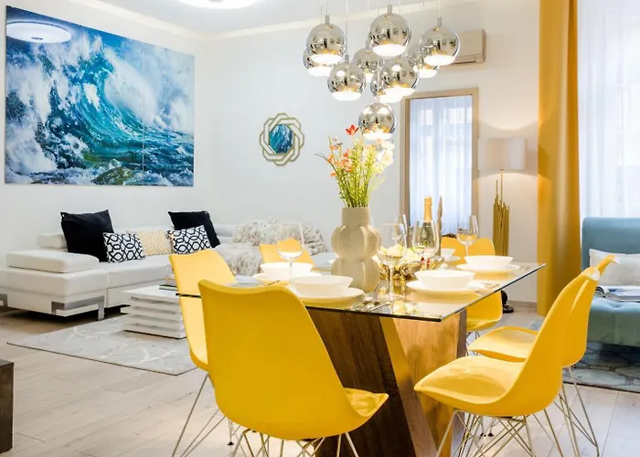 Designer Luxury Next To Dohany Synagogue With Balcony * Budapesta