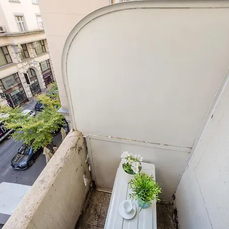 Apartmán Designer Luxury Next To Dohany Synagogue With Balcony Budapešť